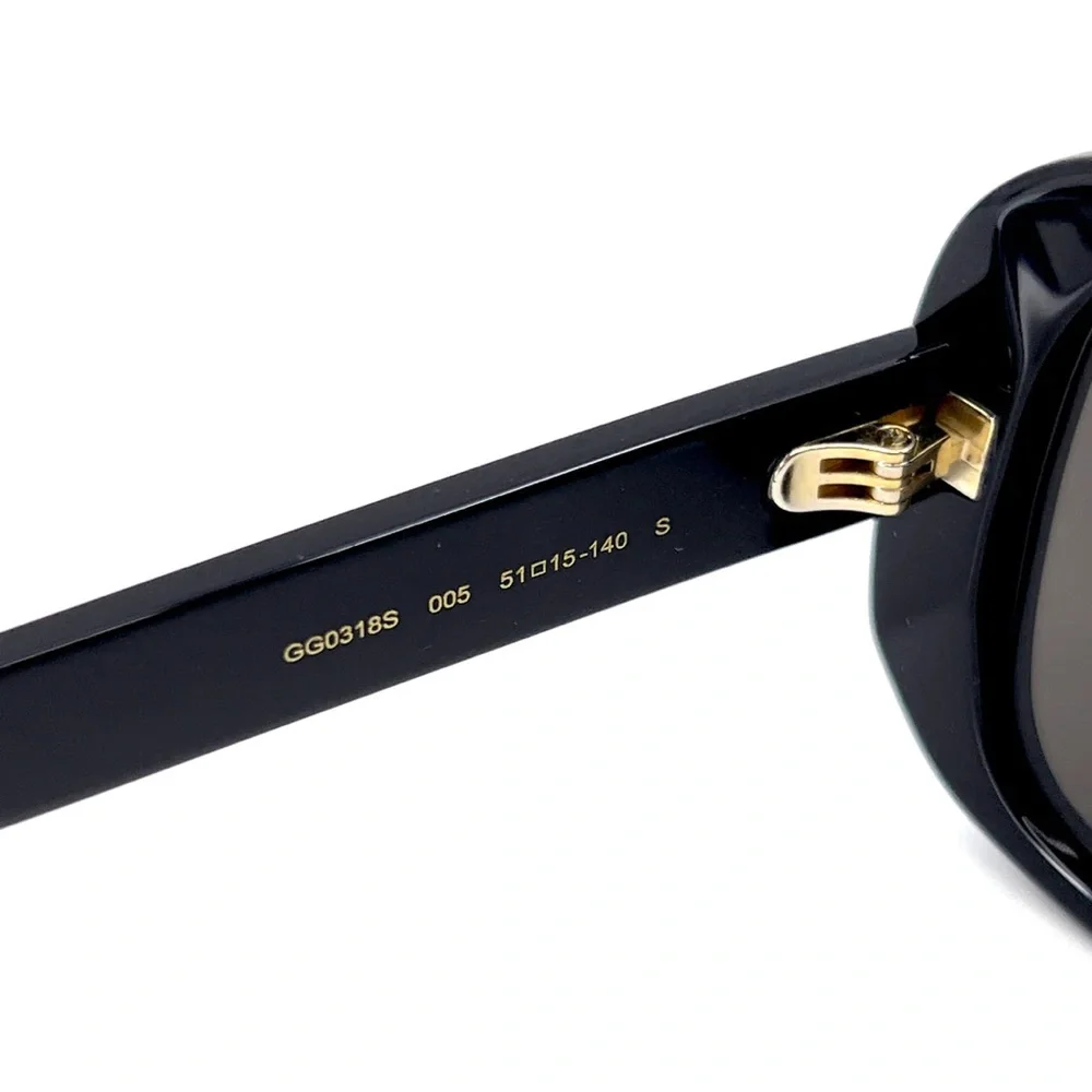 💯- New Authentic Men GUCCI Logo GG0318S-005 Sunglasse